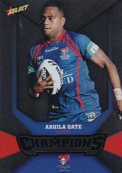 2011 NRL Champions - Silver Parallel #SP100 Akuila Uate Front